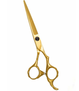 Ciseaux de coiffeur fantaisie en acier inoxydable robustes Nouveau style Ciseaux de soins de beauté pointus fantaisie - Product Image 5