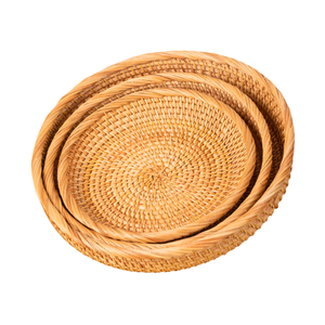 ตะกร้าหวายสานด้วยมือจากเวียดนามอุปกรณ์ตกแต่งอเนกประสงค์ - Product Image 1