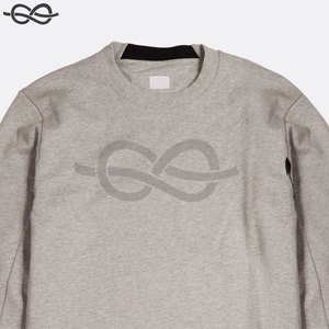 Slim Fit Long Sleeve <b>Waffle</b> T-<b>Shirt</b> Crewneck Sweatshirt Wholesale Custom Design Cotton Sweatshirt - Product Image 4