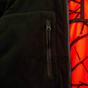 Veste de pluie de pêche camouflage à coquille souple pour hommes personnalisée hiver imperméable respirant ensemble de chasse en plein air pour adultes motif imprimé - Product Image 4