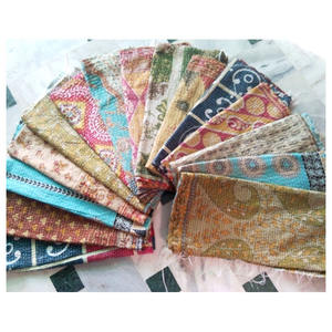 <b>Indian</b> Traditional Cotton Kantha Stole - Product Image 1