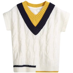 Kids School Uniform <b>Cardigans</b> Wholesale OEM Factory Direct Supplier Warm Knitwear Butterfly Sleeve Wool Liner Boys Girls Winter - Product Image 5