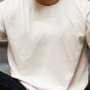 Camiseta de manga corta personalizada de algodón 100% para hombre, transpirable y flexible, diseño personalizado con logotipo estampado en soplo, tela MOQ - Product Image 1