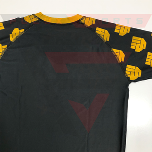 Chemises de Compression à manches longues pour hommes, protection contre les éruptions cutanées Bjj Rashguard MMA - Product Image 4