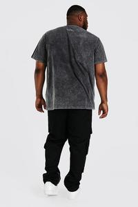 Camisetas de gran tamaño con hombros caídos y lavado ácido 2025 para mujer, camisetas de palangre con diseño personalizado Boxy Fit - Product Image 4