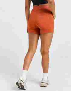 Venta caliente estilo de alta calidad mujer sin costuras gimnasio Fitness Yoga deportes Biker Shorts - Product Image 4