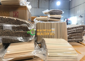 Boîte de pailles à boire en bambou naturel de haute qualité Caractéristiques écologiques Échantillon gratuit-pour les restaurants par Eco2go Vietnam - Product Image 2