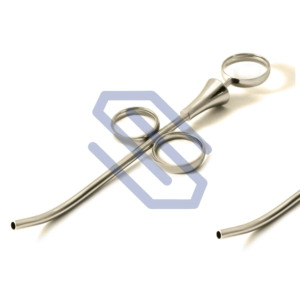 Jeringa de injerto de hueso Dental, instrumento de implante Dental curvo de 3,5mm - Product Image 1