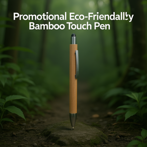 Penna Touch Ecologica Promozionale in Bambù - Product Image 3