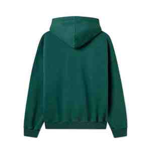 Sudadera con capucha desgastada de fabricante de tamaño regular para hombres Tendencia industrial Producto básico Sudadera con capucha de mezcla de algodón - Product Image 2