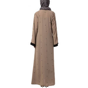 Abaya de mujer transpirable sin costuras Abaya de alta calidad para adultos, nuevos diseños en stock - Product Image 3