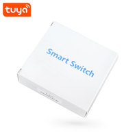 Relais intelligent Tuya avec modes de fonctionnement Inching/Auto-bloquant/Interlock, Relais intelligent WIFI pour ouverture de porte, Relais 4 canaux avec RF433 PST-TYWB-4CH