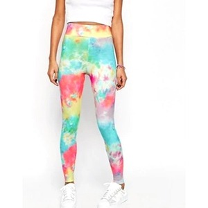 Ropa de gimnasio de cintura alta OEM, mallas de entrenamiento de compresión con logotipo personalizado, pantalones de Yoga para mujer, mallas de Standard International - Product Image 3