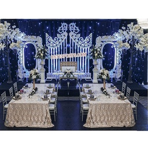 แผงฉากหลังแฟนซีสำหรับเวที,แผง FRP สำหรับงานแต่งงานแบบตะวันตกแผนกต้อนรับส่วนหน้าเวทีงานเลี้ยงงานแต่งงานของแคนาดา - Product Image 1
