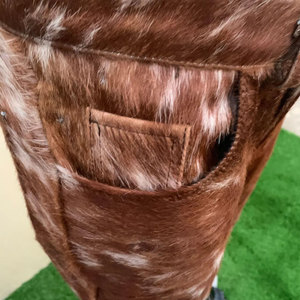 กางเกงหนังวัวแท้สำหรับผู้ชายกางเกงหนังวัวแท้แบบสั่งทำ - Product Image 5