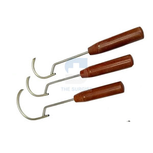 Pasacables de Acero Inoxidable con Mango de Fibra, Herramienta Quirúrgica Manual Ligera para una Cirugía Precisa - Product Image 3