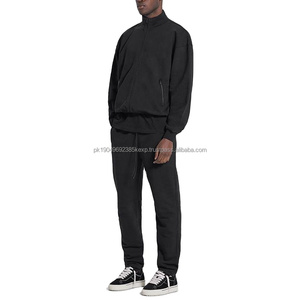 Vêtement pour homme, vendeur de vêtements, veste en molleton de coton tricoté décontractée, fermeture éclair bidirectionnelle, fermeture éclair double glissière, survêtement en molleton français, veste de survêtement - Product Image 4