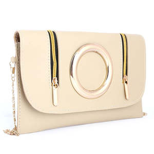 Bolso de mano para mujer (K-2083) - Beige - Product Image 1