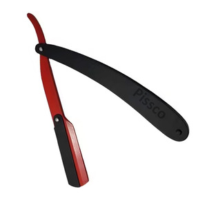 Muestras Gratis, Navaja de Afeitar Personalizada, Navaja de Afeitar Recta para Hombre, Navaja de Afeitar de Borde Recto para Barbería, Cuchillo de Afeitar para Barba - Product Image 6