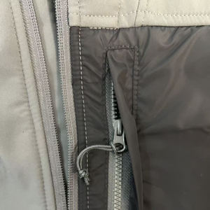 เสื้อแจ็คเก็ตผู้ชายกันลม กันน้ำ ระบายอากาศ คอสูง พร้อมซิปปิด-เสื้อแจ็คเก็ตสำหรับผู้ชาย - Product Image 5