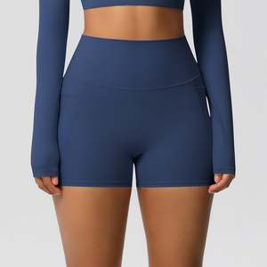 Athletic Wear Women's <b>Shorts</b> Gym Wear Buttery Soft Athletic Wear Fitness High Waist Biker Spandex Booty Cycling <b>Shorts</b> For Women - Product Image 5