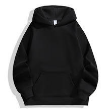 Pierre qualité musculation hommes sweats à capuche coton poids lourd surdimensionné Streetwear blanc pull sweat à capuche hommes - Product Image 2