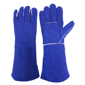 Gants de soudage en cuir de vachette robuste gants de travail de sécurité de protection personnelle pour la protection des mains pour le travail du soudeur - Product Image 4
