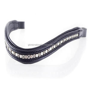 สายรัดหนังทรงคลื่น,อุปกรณ์เสริมสำหรับให้ม้าสีเทาคริสตัลและมินิสำหรับตกแต่งตามสั่ง - Product Image 5