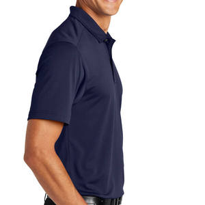 Chemise décontractée pour homme à manches courtes, boutonnée, en coton tricoté respirant, 100 % coton, avec logo personnalisé, MOQ 20, ODM - Product Image 5