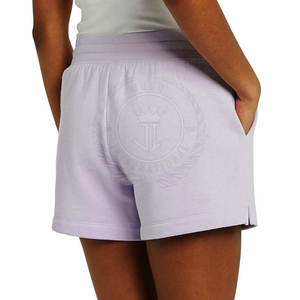 Lightweight Unique Stretch Fabric Polyester/Cotton Breathable High <b>Elastic</b> <b>Waist</b> Women Shorts - Product Image 3
