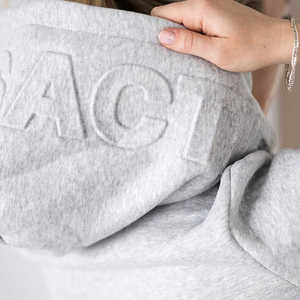 เสื้อฮู้ดสวมหัวแบบลำลองสำหรับฤดูหนาวของผู้ชายโลโก้ออกแบบได้ตามต้องการแบบ3D ผ้าเฟรนช์เทอร์รี่ขนาดใหญ่พิมพ์ลายปักลายนูนสำหรับผู้ชาย - Product Image 4