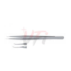 Vessel Dilator Long 18cm 0.3mm Curved Tip Stainless Steel Manual <b>Plastic</b> Surgery Instruments - Product Image 2