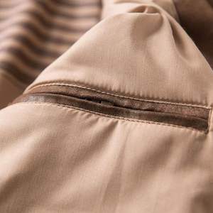 Blouson aviateur en cuir pour homme - Product Image 5