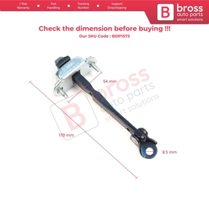 BDP1573 Butée de porte arrière avec limiteur de serrage pour Dacia Jogger RK 2021-Présent 824316685R Pièces automobiles Bross Fabriqué en Turquie - Product Image 2