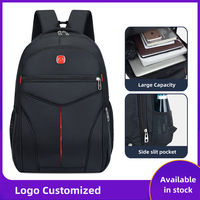 Sac à dos pour homme en polyester Oxford, personnalisable en petite série, imperméable, durable, résistant aux déchirures, avec plusieurs poches et logo personnalisé