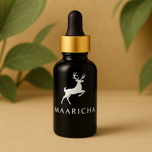 ขวดกลมยูโร30มล., ขวดหยดสีดำมันวาวสำหรับอุตสาหกรรมยาและเครื่องสำอาง - Product Image 1