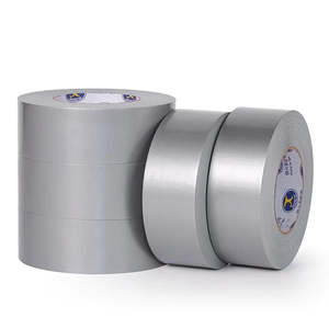 Cinta de Tela PET Plateada de Alta Resistencia de una Sola Cara, Adhesivo Termofusible Sensible a la Presión, Impermeable y Resistente al Viento, 10 mm de Ancho - Product Image 2