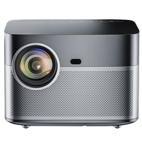 Projecteur LED HTP Q8 4K Vidéo Haute Luminosité Mini Full HD 1080P USB Multi-écrans Home Cinéma LCD Android 9 Stéréo HIFI Mise au Point Automatique