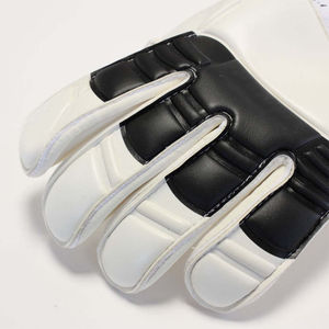 Gants de sport professionnels de haute qualité en cuir respirant antidérapants ajustables à doigts complets pour les gardiens de but de football - Product Image 6