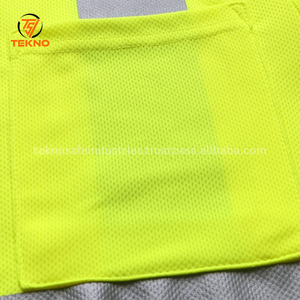 2025 Cinturón reflectante personalizado Ingeniería de construcción Fluorescente Hi Vis Camiseta reflectante para exteriores Servicio OEM - Product Image 4