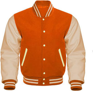 El Mejor Precio de moda para la venta en línea de cuero y algodón para hombres Chaqueta varisty DE ALTO fabricante de moda con diseño personalizado - Product Image 3