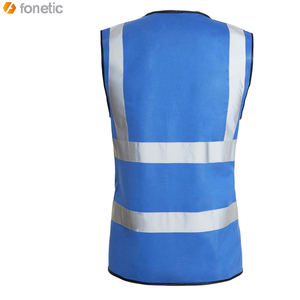 เสื้อกั๊กสะท้อนแสงทำจาก2022ผ้าโพลีเอสเตอร์น้ำหนักเบาคุณภาพสูงออกแบบได้ตามที่คุณต้องการ - Product Image 6