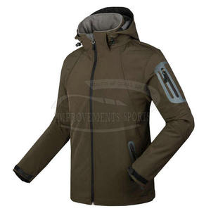 Mode unisexe hommes femmes coupe-vent enduit veste de randonnée imperméable Camping veste fabriquée au Pakistan - Product Image 1