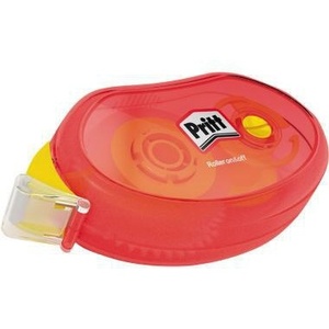 Rodillo Adhesivo Rojo Pritt Compacto No Recargable de 8.4mm X 10m para Dispensar Cinta Fácilmente - Product Image 1