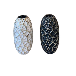 Maceta y recipiente de aluminio con estilo único para decoración del hogar, flor de aluminio fundido con acabado antiguo para interiores y exteriores - Product Image 6