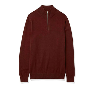Vente en gros de pulls à capuche de différentes couleurs pour hommes, sweatshirts à capuche à fermeture éclair et quart de logo personnalisé imprimé - Product Image 5
