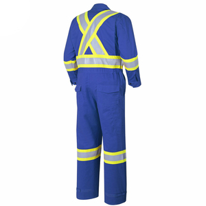 Combinaisons de travail imperméables haute visibilité ANSI Classe 1 pour hommes, bandes réfléchissantes, logo personnalisé, uniformes de travail - Product Image 2