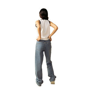 Summer Breathable <b>Women</b> Cotton Tank Top Solid Color Lightweight <b>Sleeveless</b> <b>Shirt</b> With Custom Design Available Tank Tops - Product Image 3