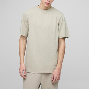 Camiseta de Manga Corta para Hombre, Corte Regular, 100% Algodón, Informal y Elegante, Uso Diario, Tejido Transpirable, Moderno, 200g - Product Image 1