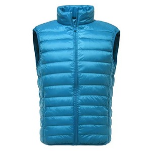 Gilet en duvet gonflé pour hommes personnalisé de luxe tendance à prix d'usine veste d'hiver pour hommes avec rembourrage dernier service OEM - Product Image 3